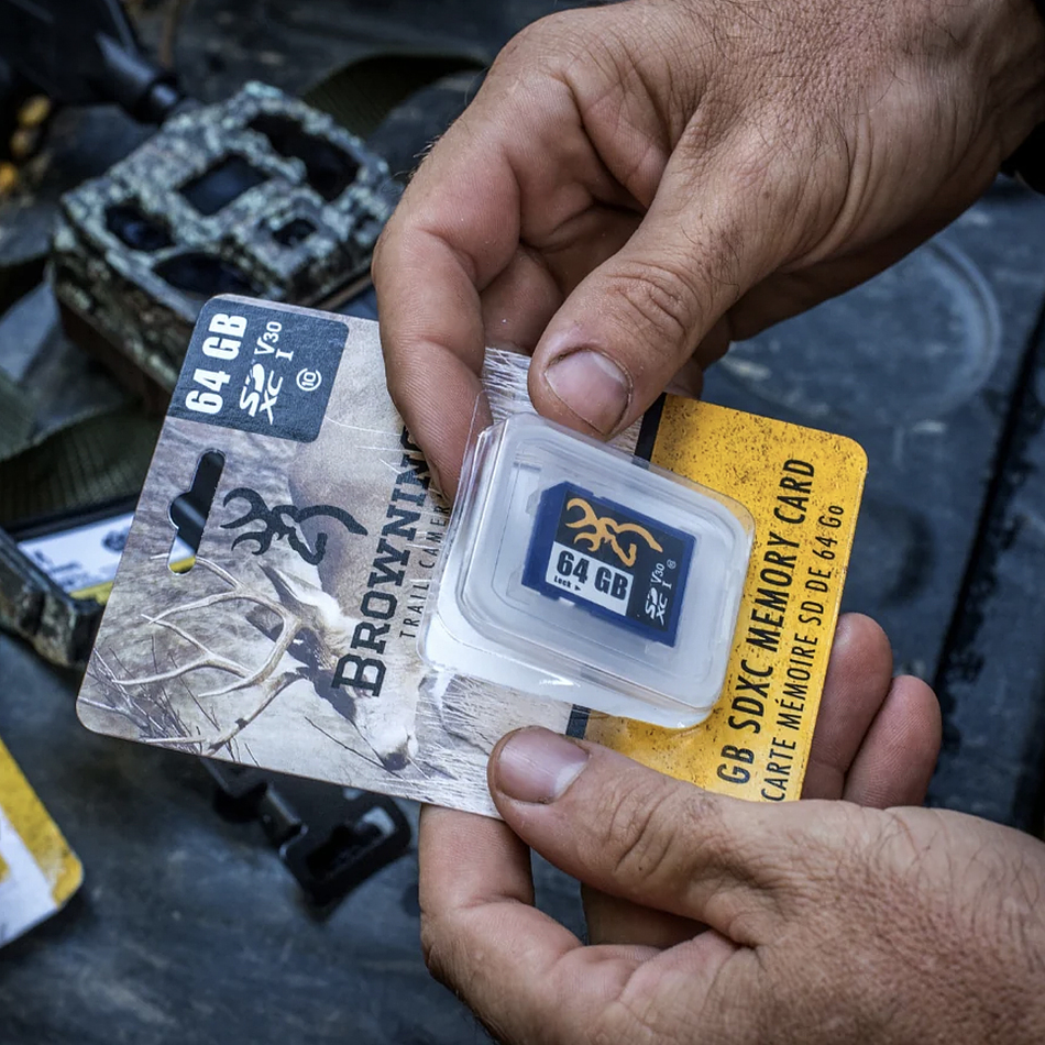 Tarjeta Memoria Browning 64GB SDHC para Cámara Trampa 4