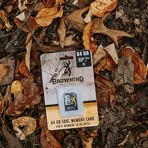 Tarjeta Memoria Browning 64GB SDHC para Cámara Trampa