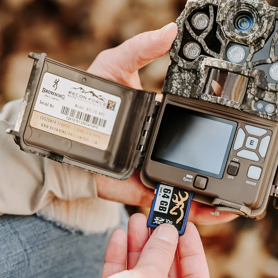 Tarjeta Memoria Browning 64GB SDHC para Cámara Trampa 3