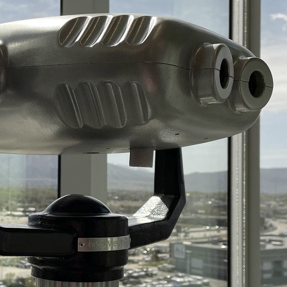 Binoculares Escénicos Hi-Spy VistaViewer 20x60mm Negro 9