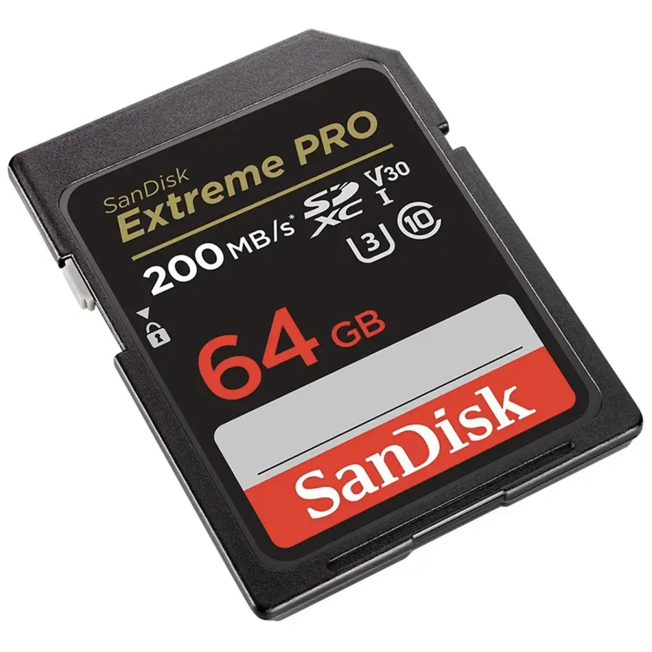 Tarjeta Memoria SanDisk 64GB SDXC Extreme PRO 1333x UHS-I 2
