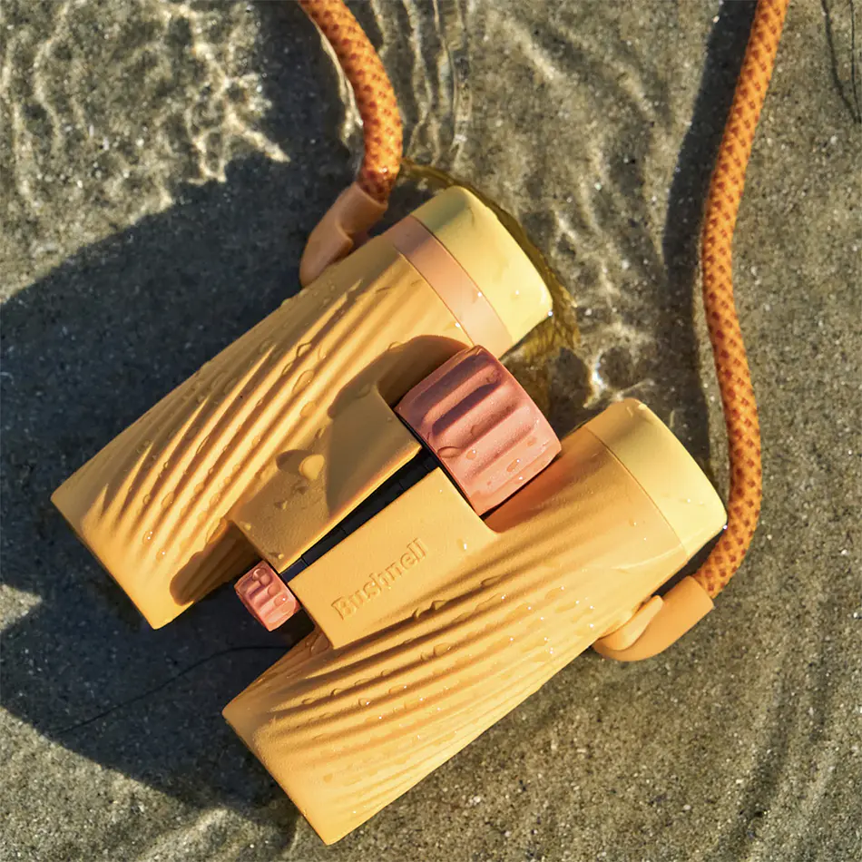 Binoculares Bushnell A3 10x32mm Amarillo 4