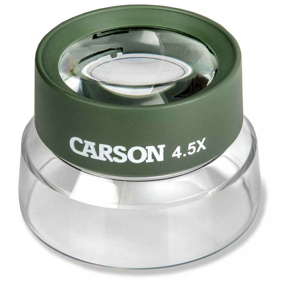 Lupa Insectos Carson BugLoupe 4,5x Verde