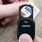 Lupa Llavero Carson Pop-Up 7x Negro - Miniatura 4