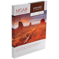 Papel Fine Art Moab Entrada Rag Natural 300 Carta (8.5 x 11) 25 Hojas