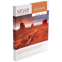 Papel Fine Art Moab Slickrock Metallic Silver 300 Carta (8.5 x 11) 25 Hojas