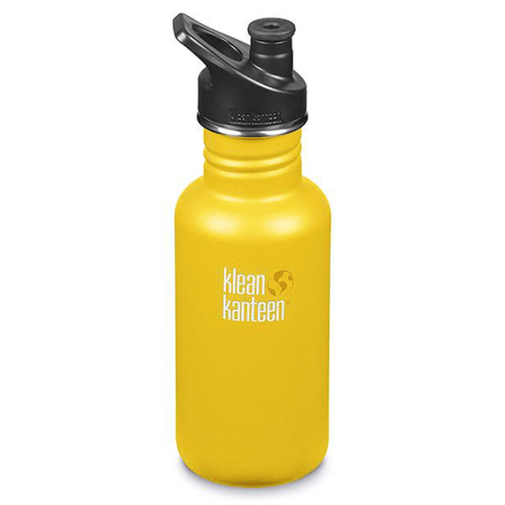 Botella Hidratación Klean Kanteen 532ml (18oz) Classic Lemon Curry- Image 1
