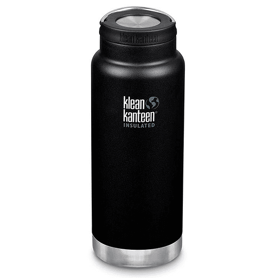 Botella Térmica Klean Kanteen 946ml (32oz) Insulated TKWide Loop Cap Shale Black- Image 1