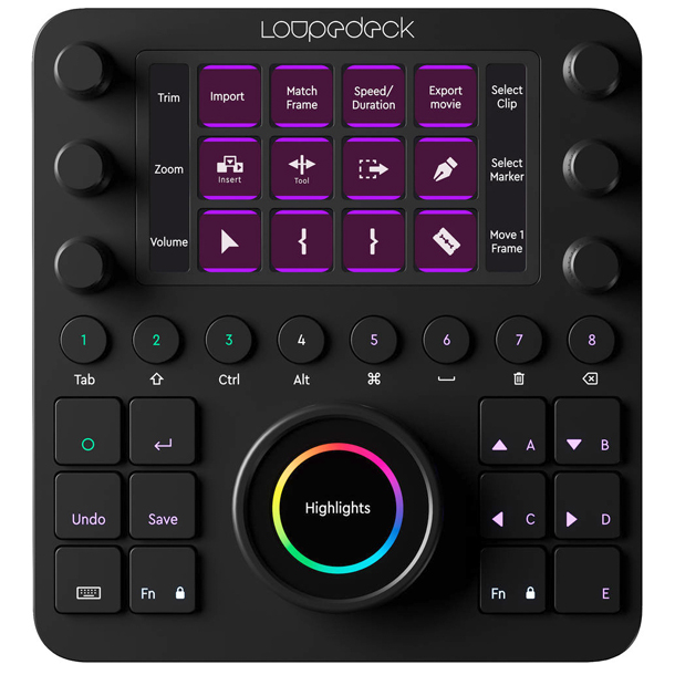 Consola Edición Loupedeck Creative Tool