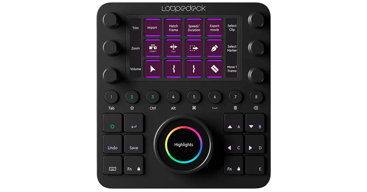 Consola Edición Loupedeck CT Creative Tool