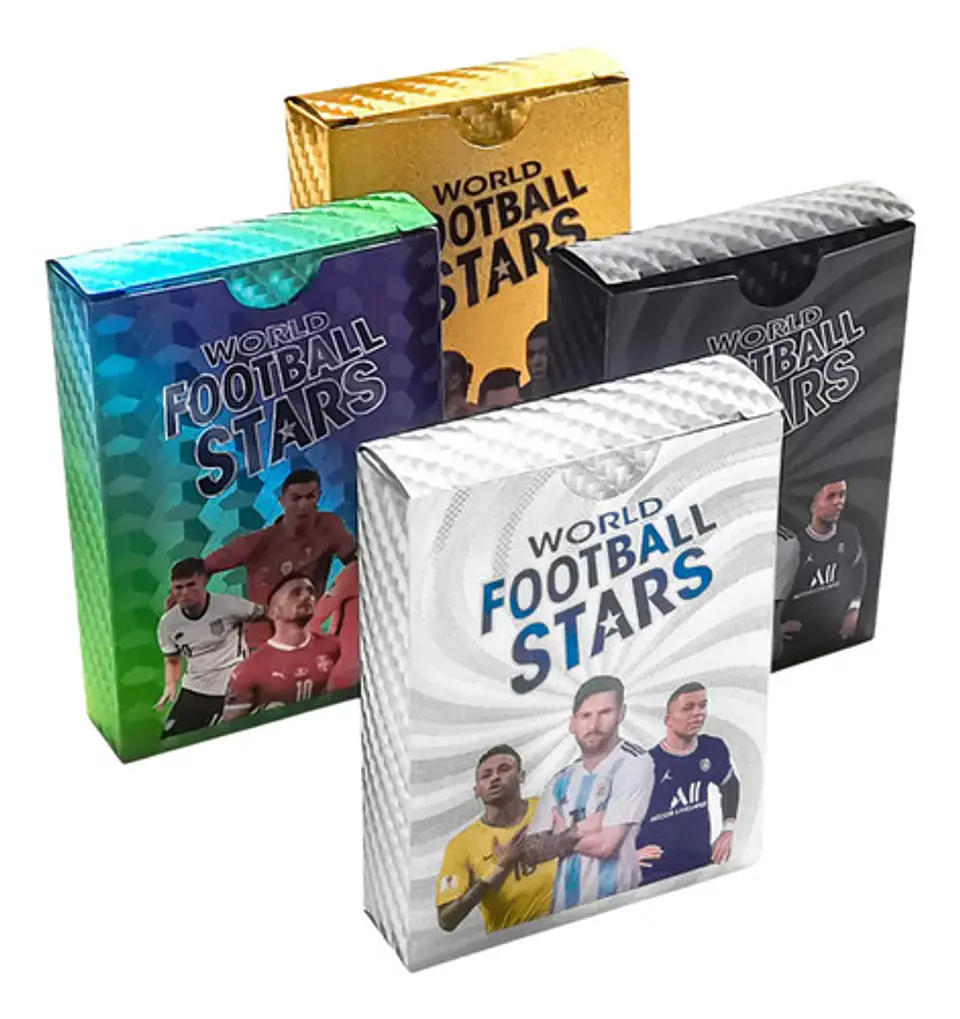 Cartas Fútbol Fifa Star Coleccionables Intercambiables X 55 1