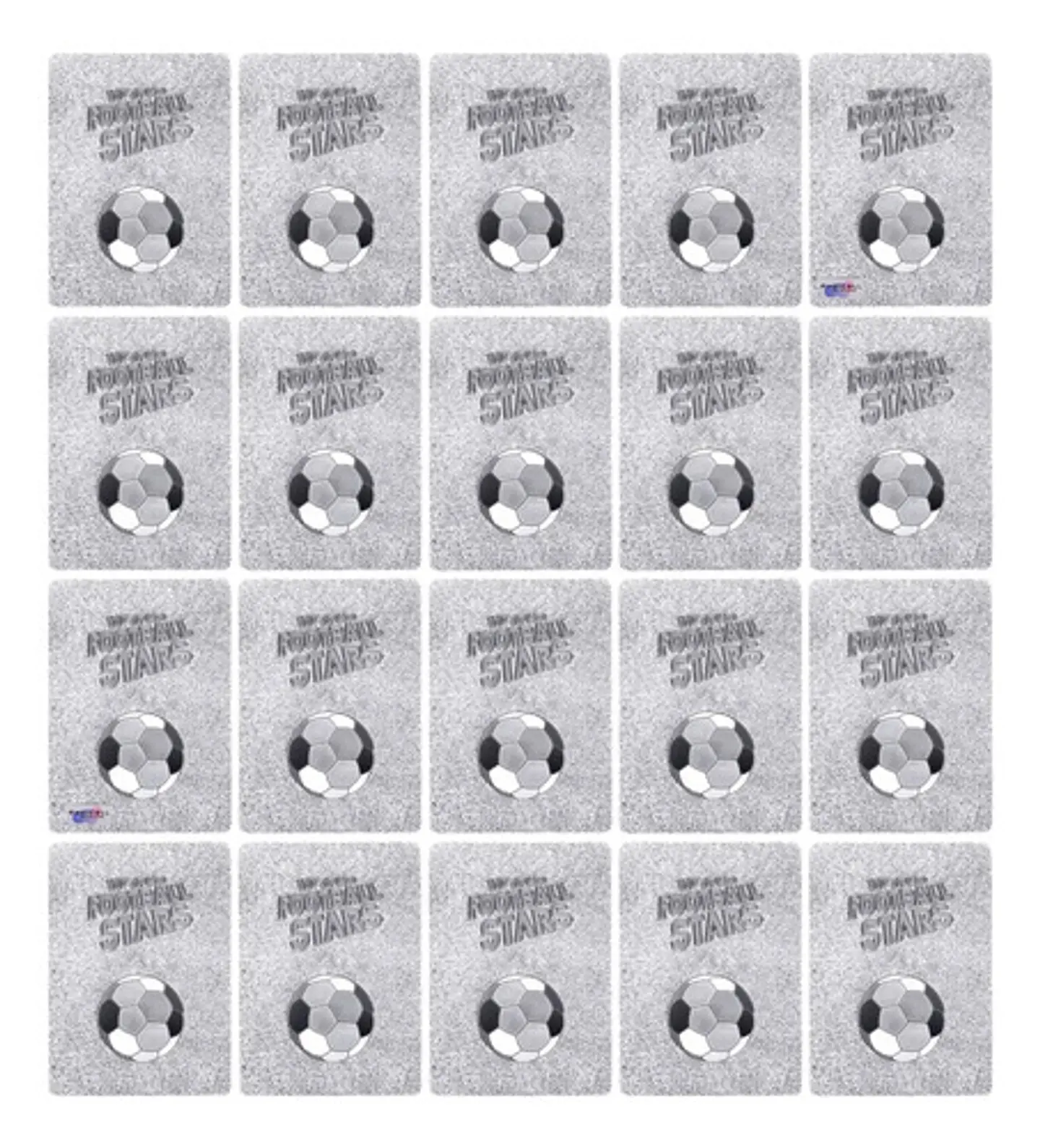 Cartas Fútbol Fifa Star Coleccionables Intercambiables X 55 3