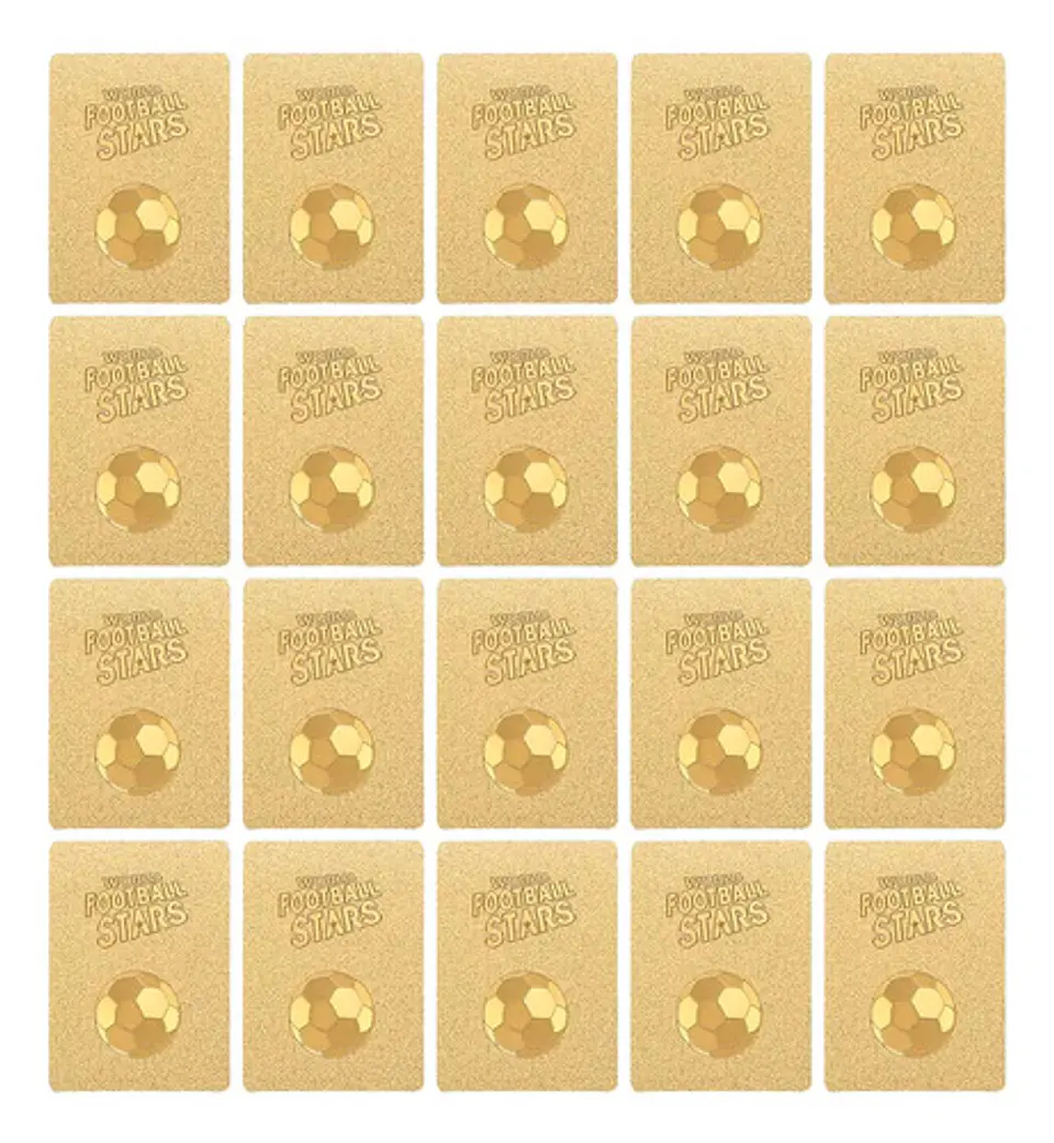 Cartas Fútbol Fifa Star Coleccionables Intercambiables X 55 5