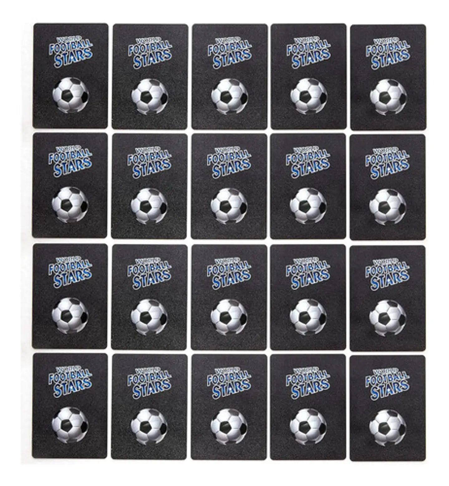 Cartas Fútbol Fifa Star Coleccionables Intercambiables X 55 7