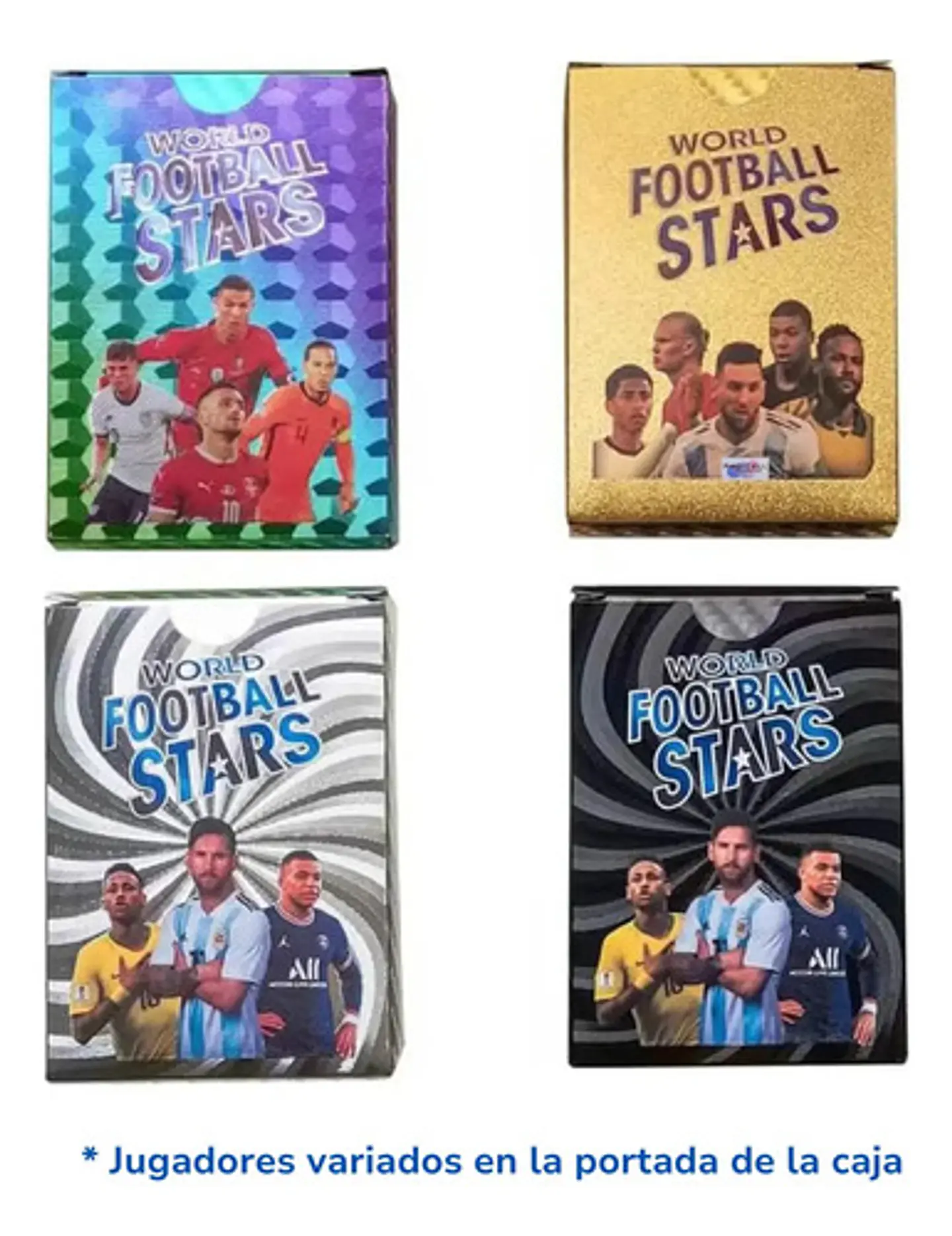 Cartas Fútbol Fifa Star Coleccionables Intercambiables X 55 9