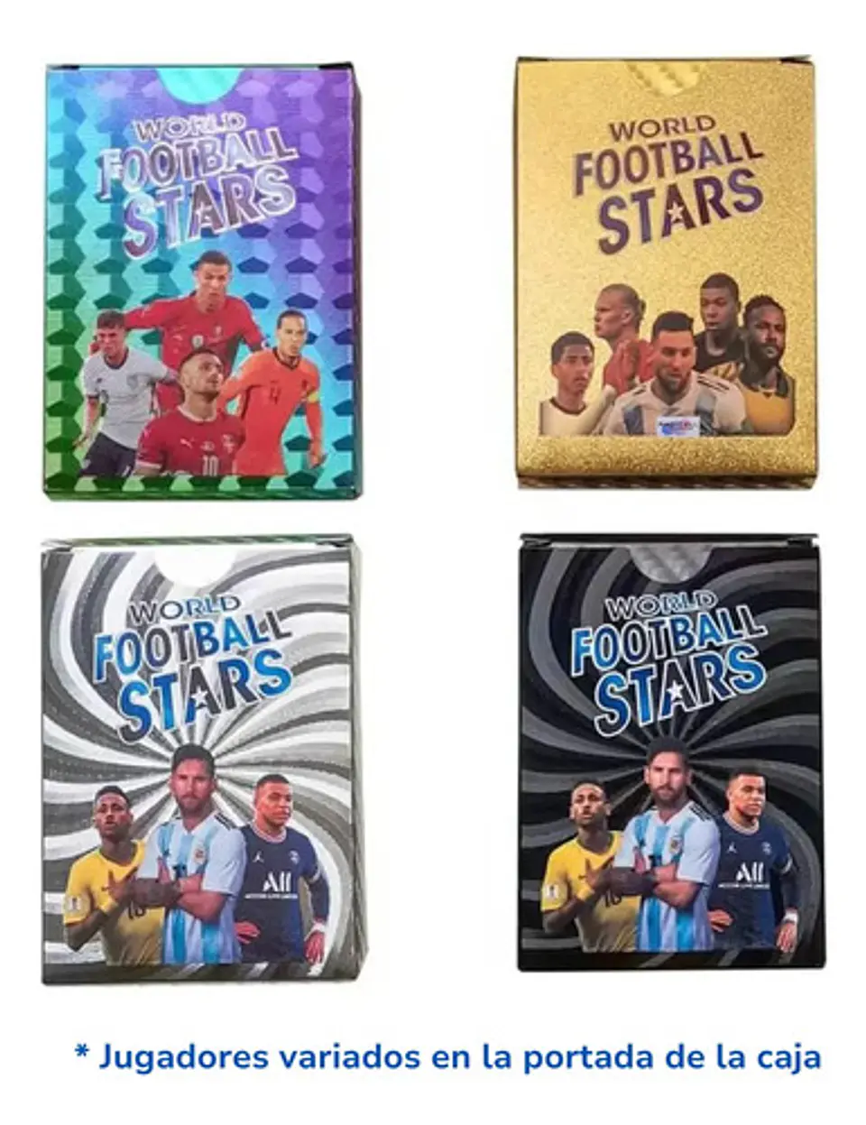 Cartas Fútbol Fifa Star Coleccionables Intercambiables X 55 9