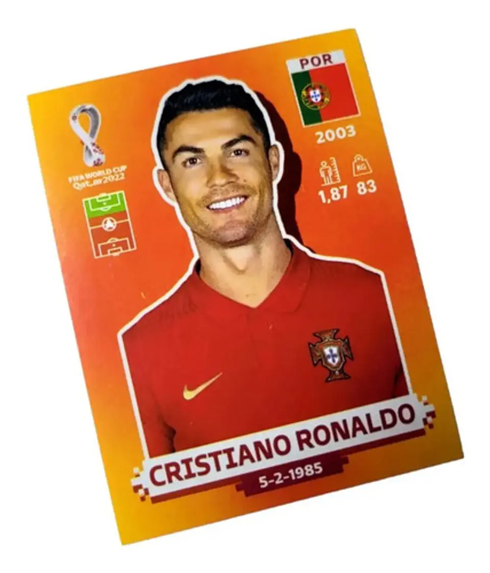 Cristiano Ronaldo Panini Qatar 2022 Por 17 2