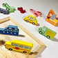 Encastre Rompecabezas De Madera Bloques Tetris Didáctico - Miniatura 3