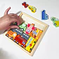Encastre Rompecabezas De Madera Bloques Tetris Didáctico - Miniatura 4
