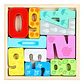Encastre Rompecabezas De Madera Bloques Tetris Didáctico - Miniatura 25