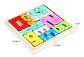 Encastre Rompecabezas De Madera Bloques Tetris Didáctico - Miniatura 29
