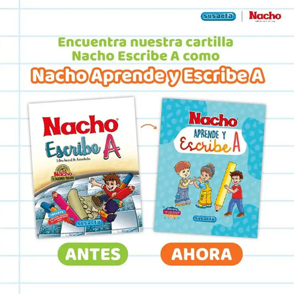 Libro Inicial De Actividades Escribe A Nacho Original 2
