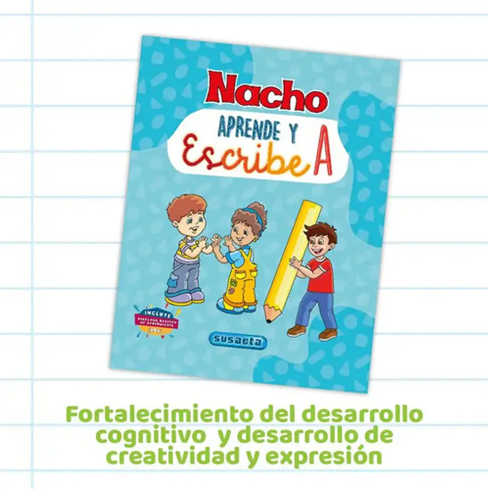 Libro Inicial De Actividades Escribe A Nacho Original 3