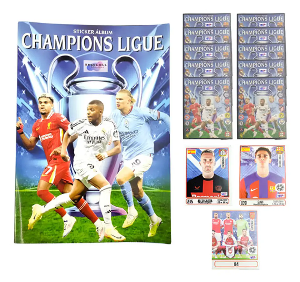 Álbum Fútbol Coleccionable + Láminas Autoadhesivas 7
