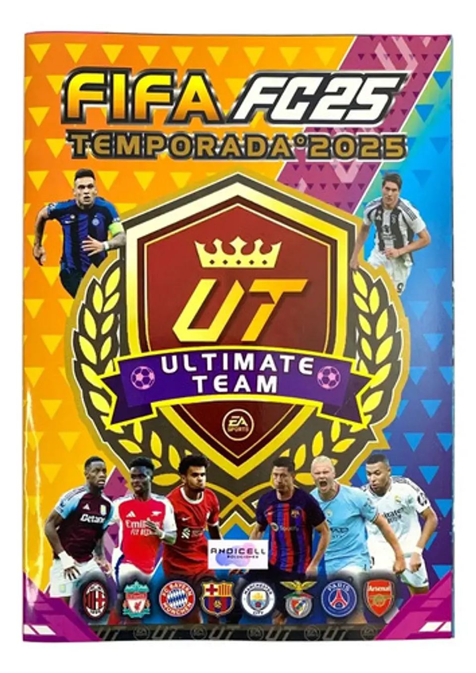 Álbum Fútbol Coleccionable + Láminas Autoadhesivas 15