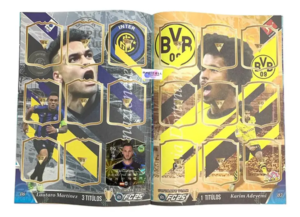 Álbum Fútbol Coleccionable + Láminas Autoadhesivas 17