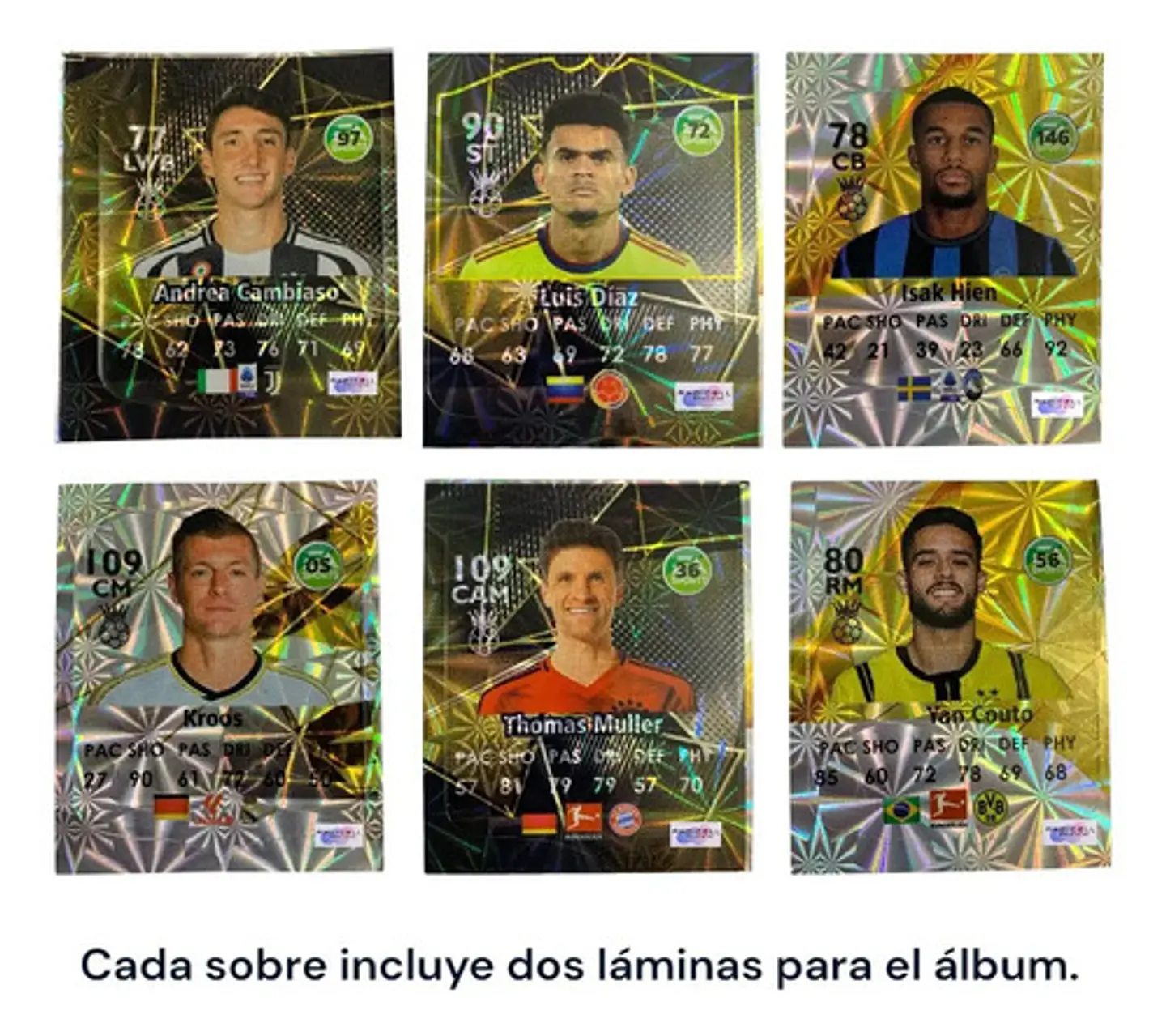 Álbum Fútbol Coleccionable + Láminas Autoadhesivas 21