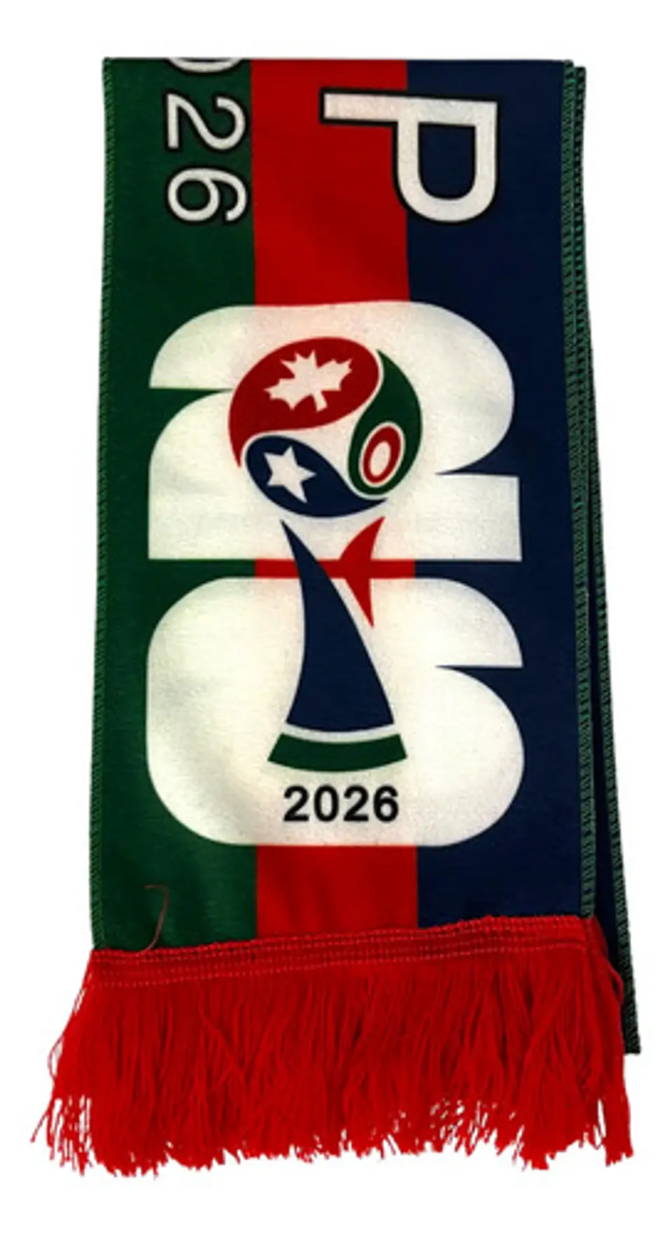 Bufanda Fútbol Hincha Selecciones Mundial 2026 3