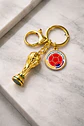 Llavero Metálico Fútbol Trofeo Copa Mundial - Miniatura 3
