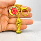 Llavero Metálico Fútbol Trofeo Copa Mundial - Miniatura 4