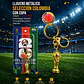 Llavero Metálico Fútbol Trofeo Copa Mundial - Miniatura 5