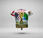 Globo Metalizado Decoración Camiseta Copa Mundial Fútbol - Miniatura 2