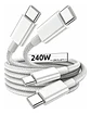 Cable Usb-c A Usb-c Carga Rápida 240w Trenzado 2 Metros - Miniatura 1