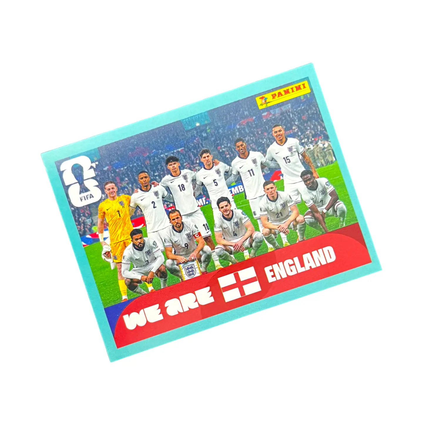 Lámina Panini ENG 13 - Equipo Copa Mundial Fifa 2026 4