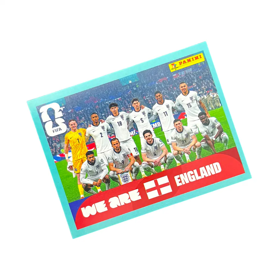 Lámina Panini ENG 13 - Equipo Copa Mundial Fifa 2026 4