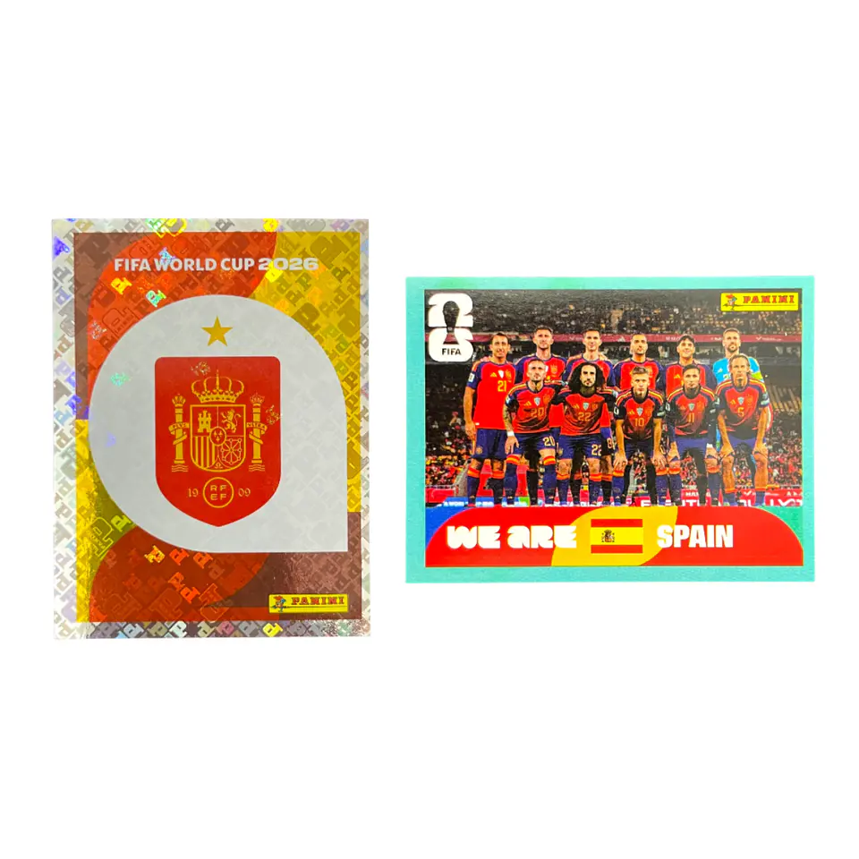 Láminas Selección España Panini Copa Mundial Fifa 2026 22