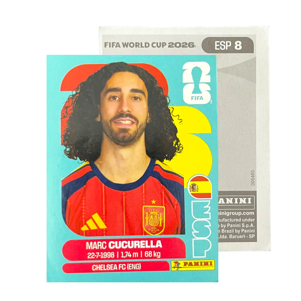Láminas Selección España Panini Copa Mundial Fifa 2026 8