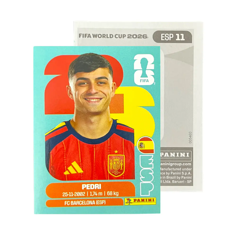 Láminas Selección España Panini Copa Mundial Fifa 2026 11