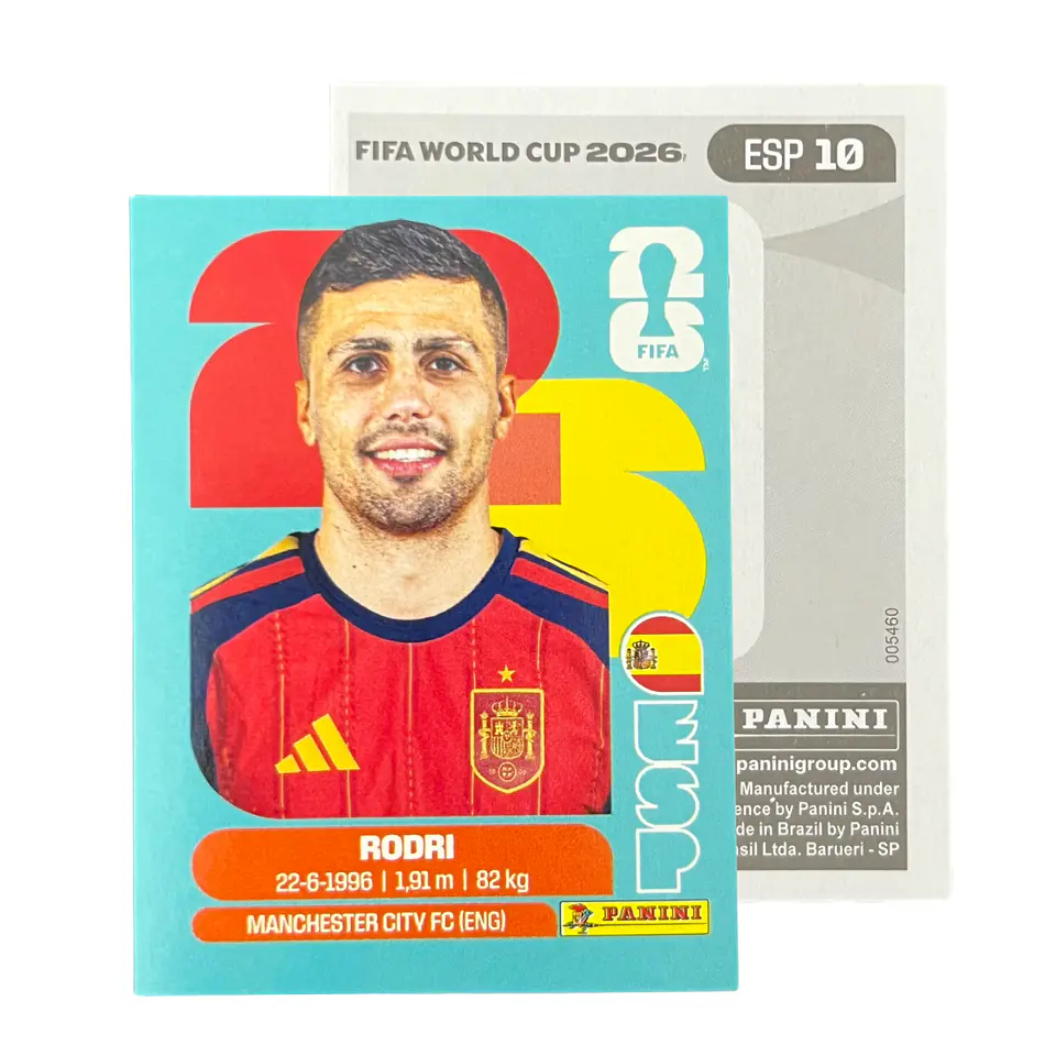 Láminas Selección España Panini Copa Mundial Fifa 2026 10