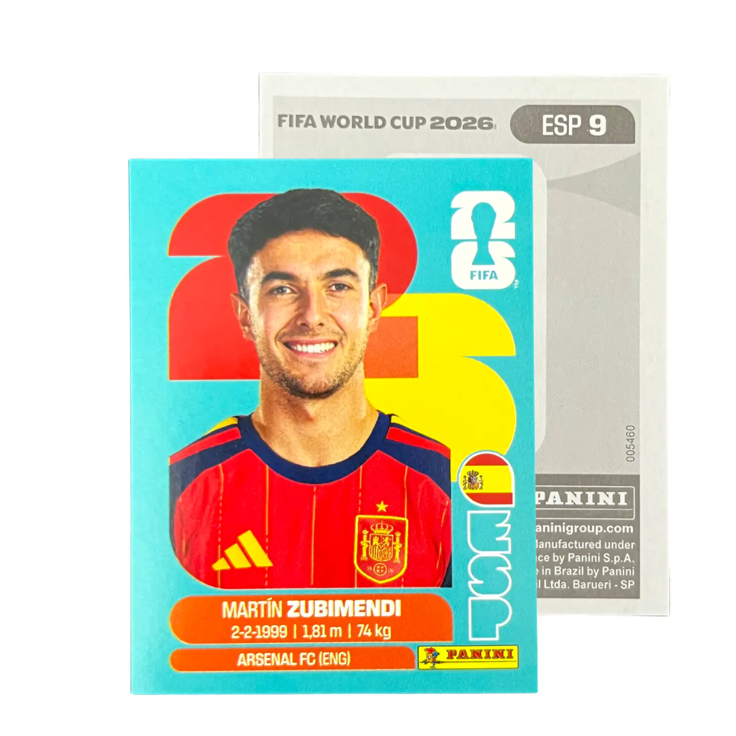 Láminas Selección España Panini Copa Mundial Fifa 2026 9