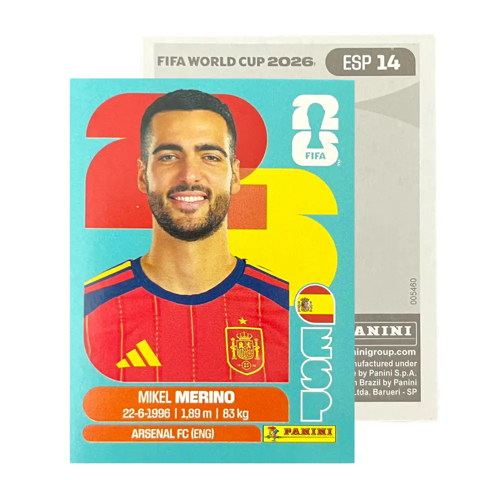 Láminas Selección España Panini Copa Mundial Fifa 2026 14