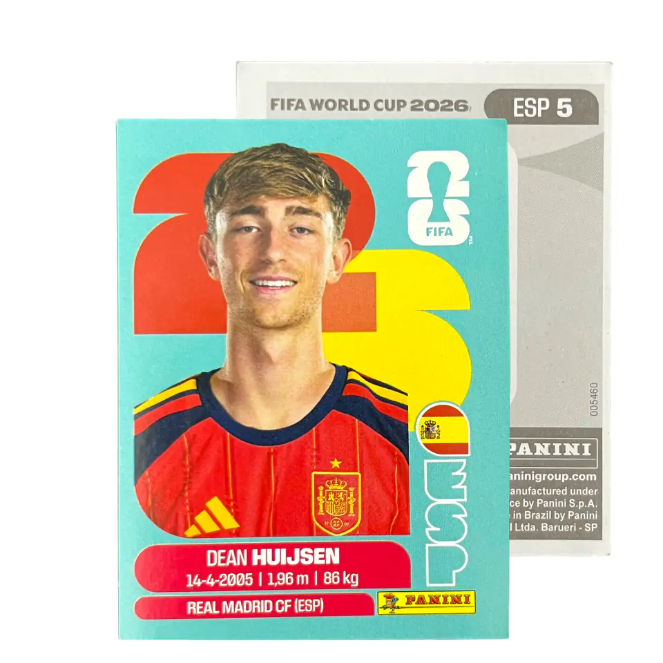 Láminas Selección España Panini Copa Mundial Fifa 2026 5
