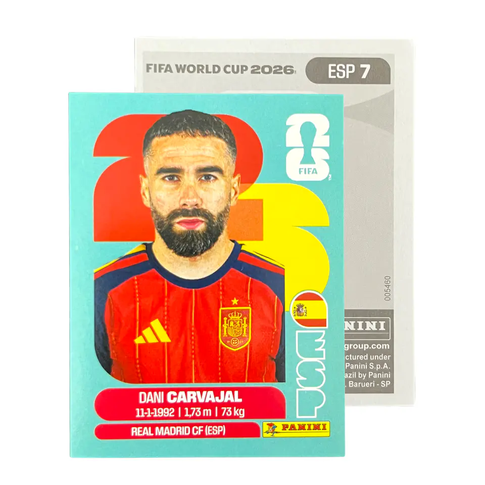 Láminas Selección España Panini Copa Mundial Fifa 2026 7