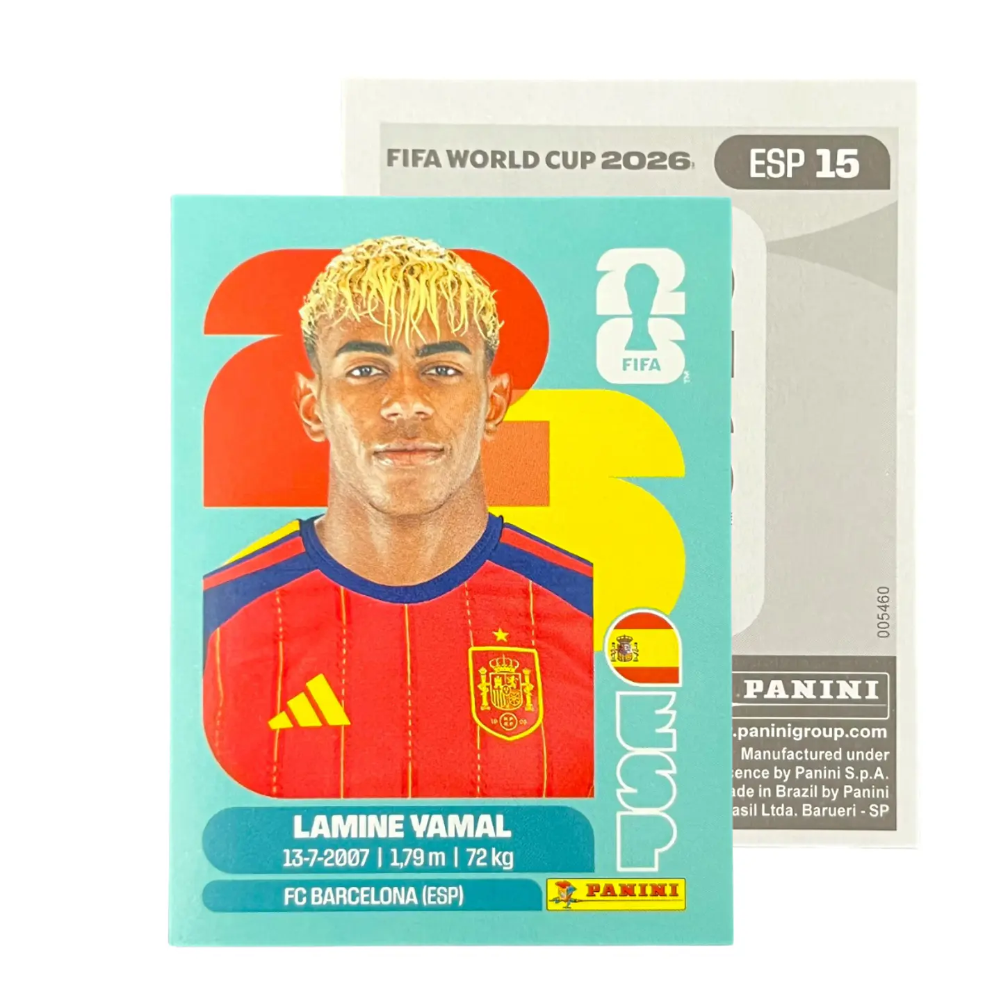 Láminas Selección España Panini Copa Mundial Fifa 2026 15