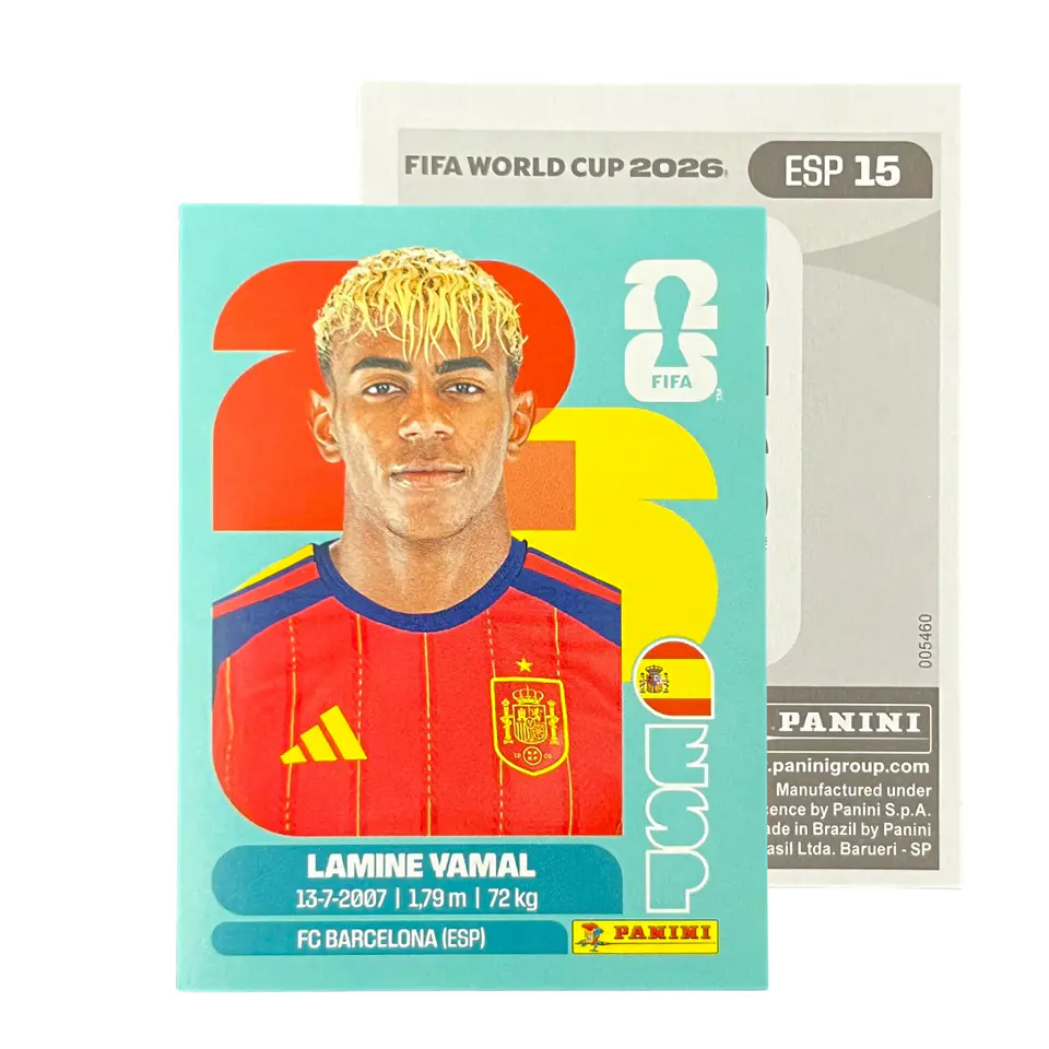 Láminas Selección España Panini Copa Mundial Fifa 2026 15