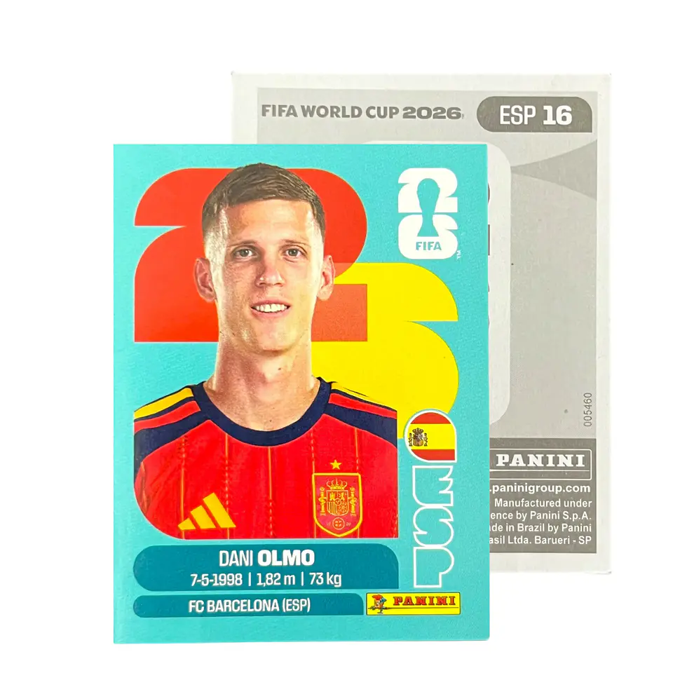 Láminas Selección España Panini Copa Mundial Fifa 2026 16